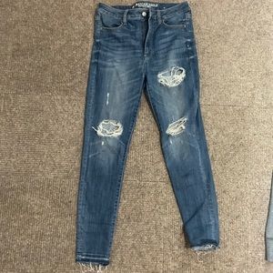 Skinny Jeans, ripped